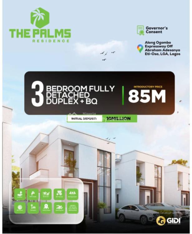 For Sale Luxury 3 Bedroom Detached Duplex + Bq With Governor's Consent