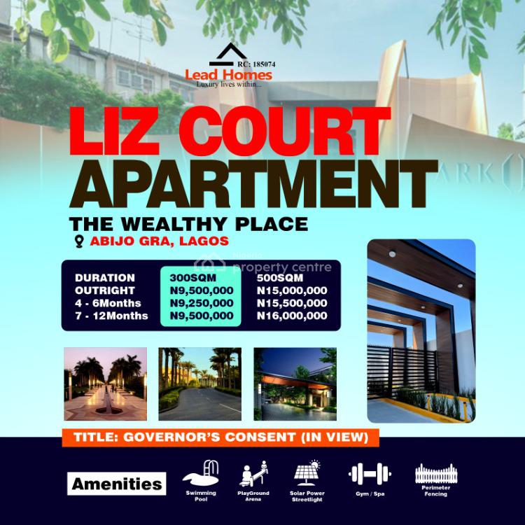 Land with Governor Consents at Liz Court Apartment, G R a, Abijo, Ajah, Lagos, Residential Land for Sale