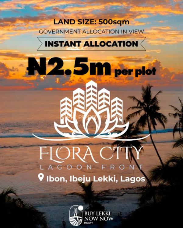 For Sale Lagoon Front Property, Ibon, Ibeju Lekki, Lagos Nigeria