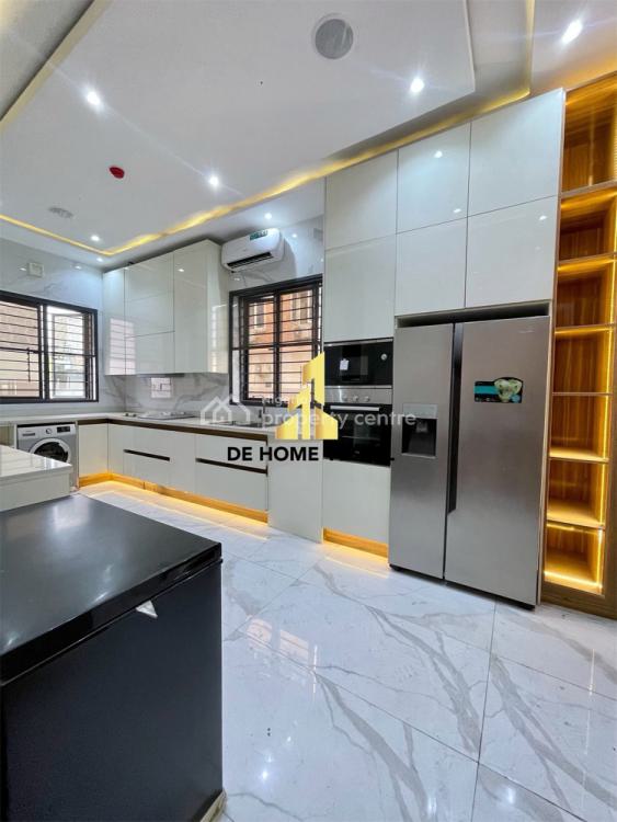 Impeccably Finished Contempory 5 Bedroom Fully Detached Home with Bq, Lekki Phase 1, Lekki, Lagos, Detached Duplex for Sale