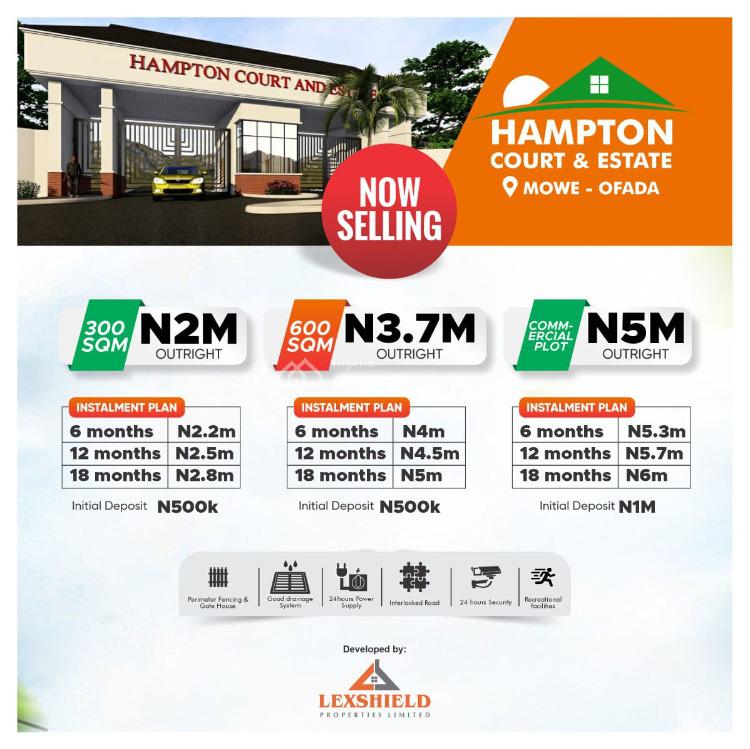 Affordable Plots of Mixed-use Land, Hampton Estate, Mowe Ofada, Ogun, Mixed-use Land for Sale