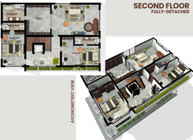 2 Units of 4 Bedroom Semi-detached Duplex Off Plan, Ikoyi, Lagos, Semi-detached Duplex for Sale