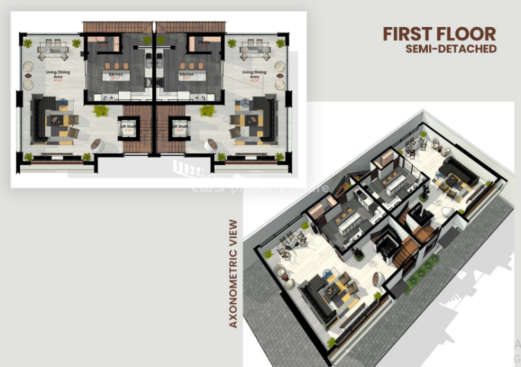 2 Units of 4 Bedroom Semi-detached Duplex Off Plan, Ikoyi, Lagos, Semi-detached Duplex for Sale