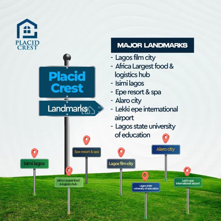 Placid Crest, Ketu, Epe, Lagos, Residential Land for Sale