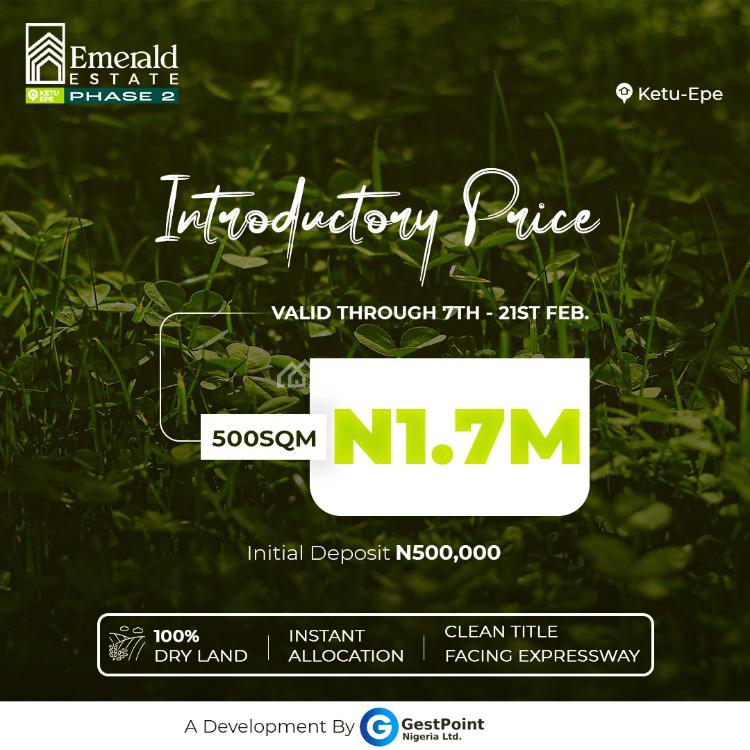 Plots of Land, Emerald Estate Phase  2, Epe, Lagos, Residential Land for Sale