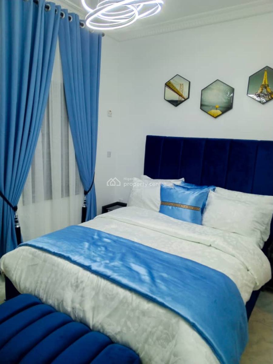2 Bedrooms Serviced Apartment, Agbaoku Estate, Opebi, Ikeja, Lagos, Flat / Apartment Short Let