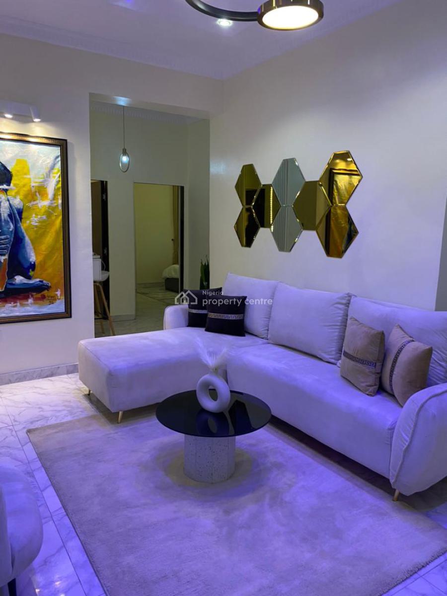 2 Bedrooms Serviced Apartment, Agbaoku Estate, Opebi, Ikeja, Lagos, Flat / Apartment Short Let