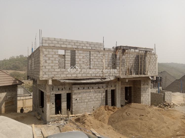 5 Bedrooms Hilltop Detached House (on-going Project) with Payment Plan, Hill Top , Behind City Scape Estate,  By Guzape, Apo, Abuja, Detached Duplex for Sale