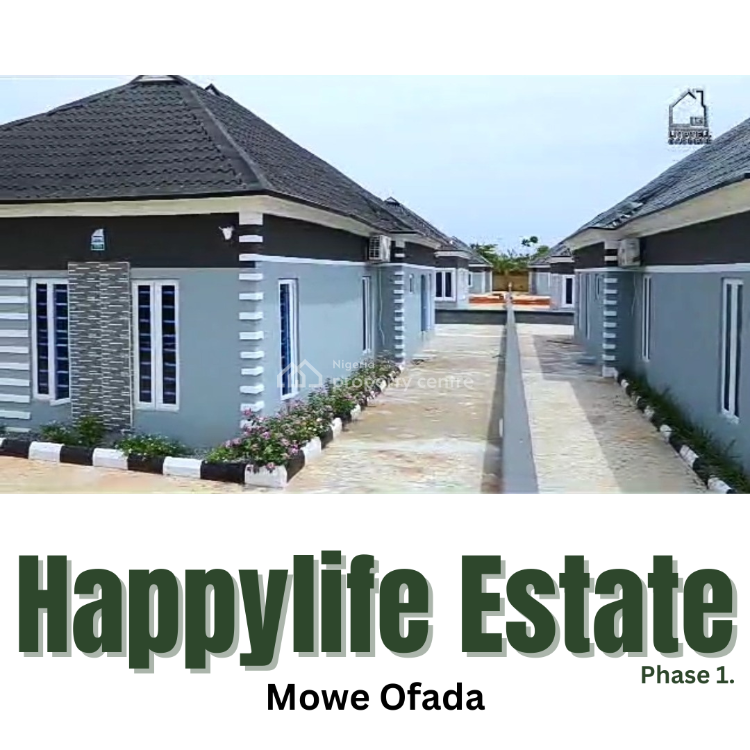 Happylife Estate C of O Land, Along Paragon Estate Road, Mowe, Obafemi Owode, Ogun, Residential Land for Sale