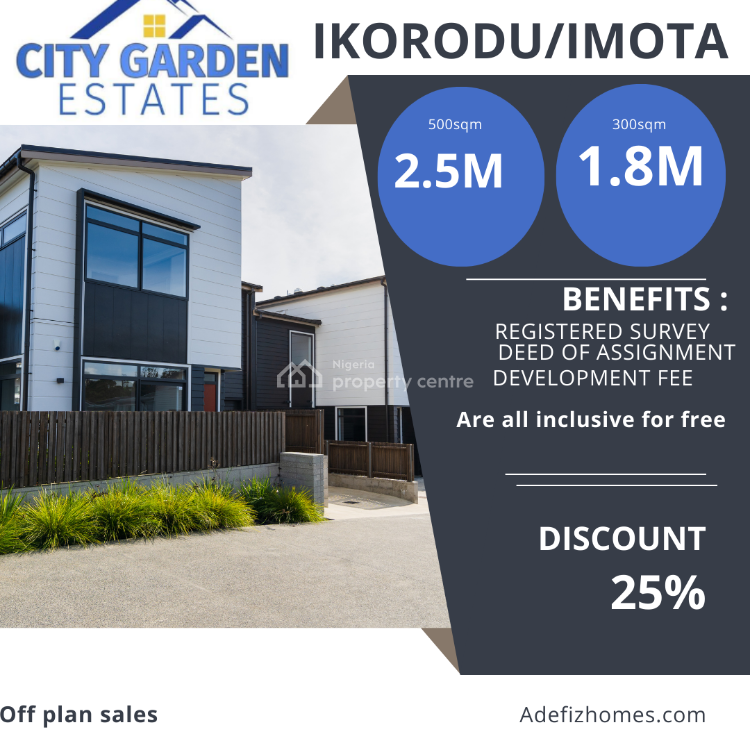 For Sale Land, City Garden Estate, Atere, Imota, Ikorodu, Lagos