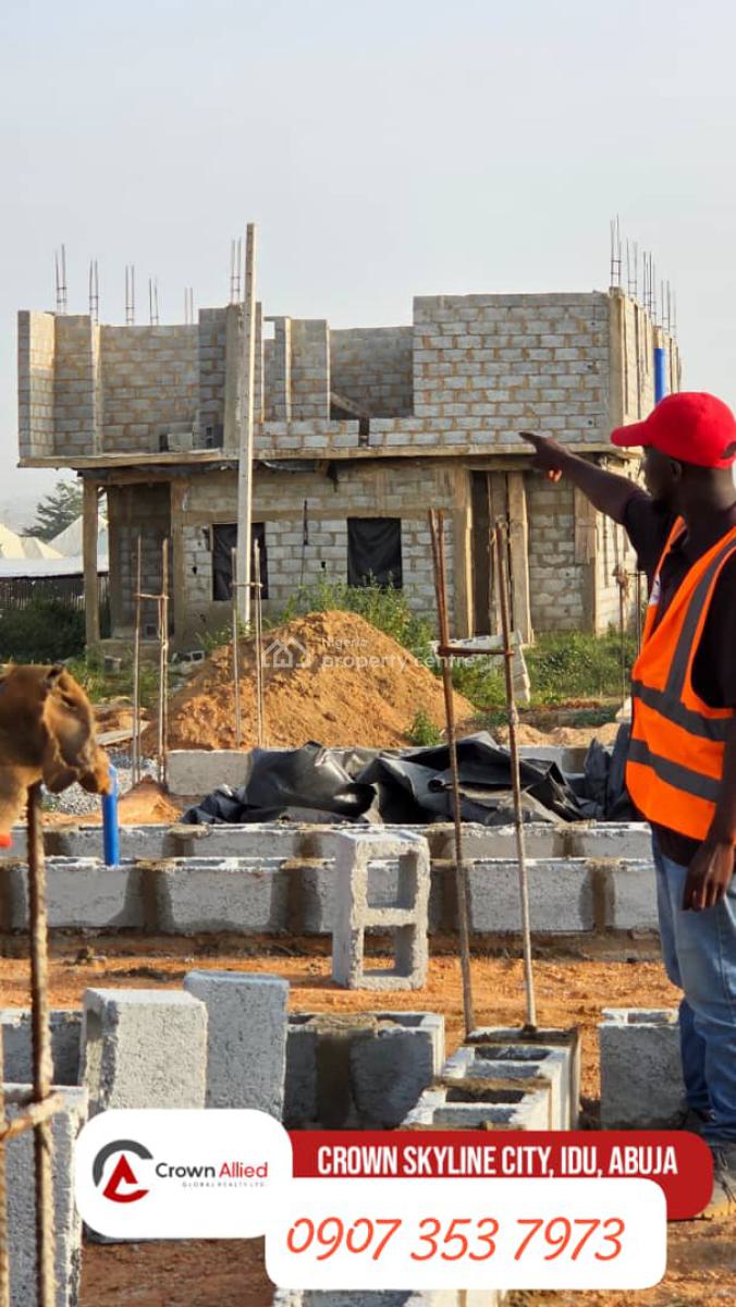 Buy and Build Land Close to The Road, Has Good Title of R of O, Crown Hills City, Asokoro District, Abuja, Residential Land for Sale