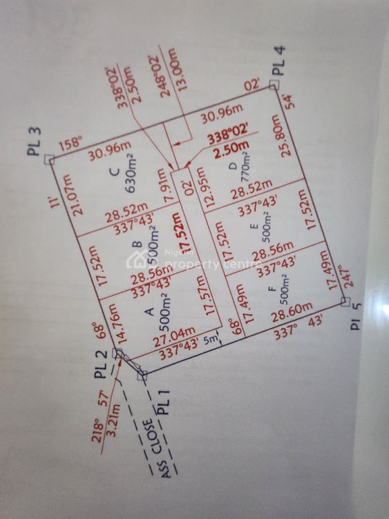 Plots of Land Measuring 3400 Sqm, Oduduwa Crescent, Ikeja Gra, Ikeja, Lagos, Residential Land for Sale