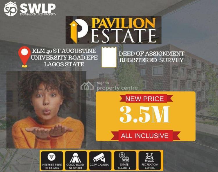 For Sale Land, Pavillion Estate Augustine University Road, Epe, Lagos
