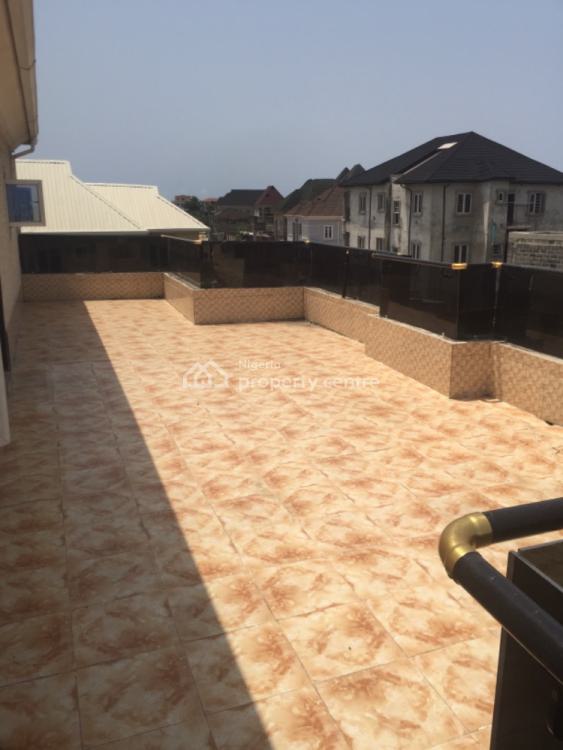 4 Bedroom  Flat Penthouse with Double Open Roof Balconies, Wale Alimi Estate Off Mopo-akinlade Road Opposite Atican Beach Resorts, Okun-ajah, Ajah, Lagos, Flat / Apartment for Rent