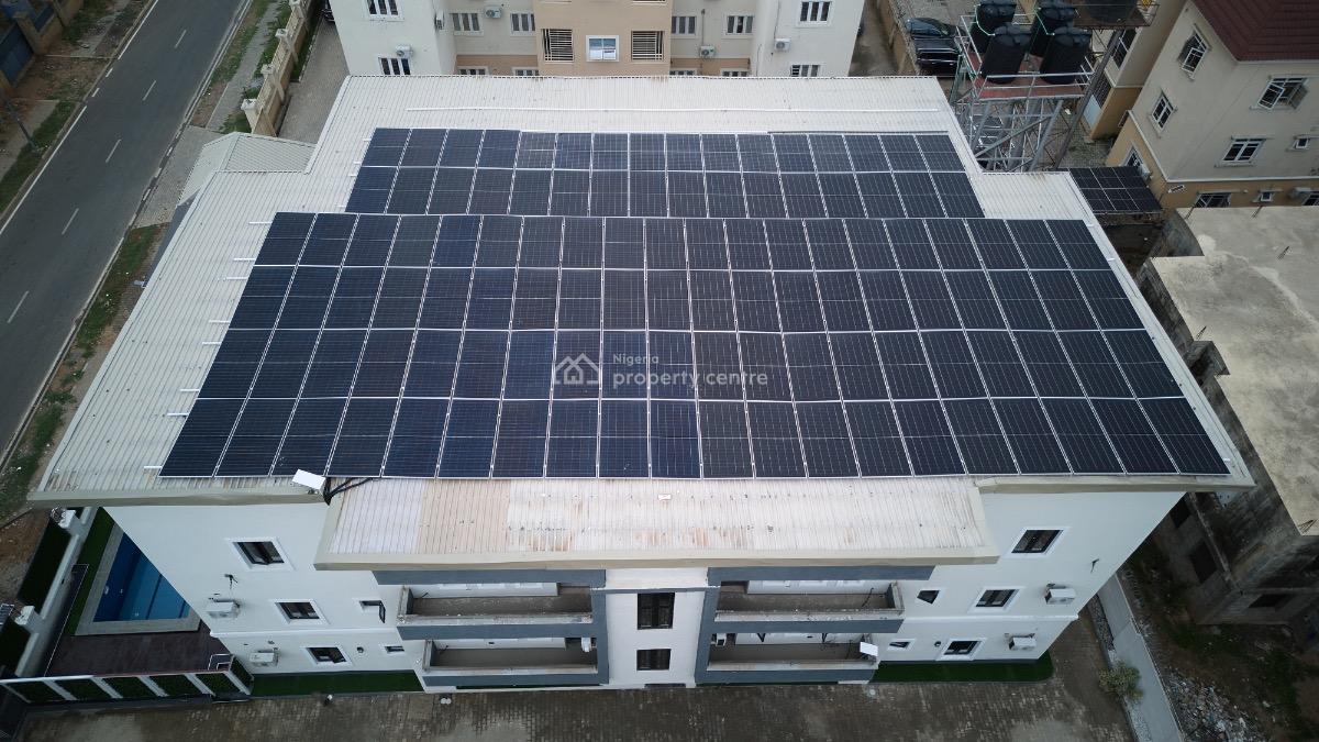 1 Bd Ps5, Home + Acs on Solar & Inverter, Wifi (fibre), Balcony, Wuye, Abuja, Flat / Apartment Short Let