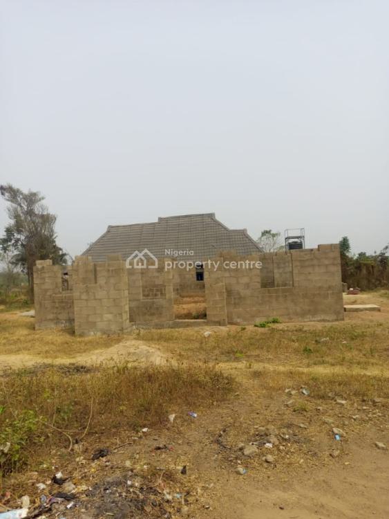 Newly Built 2 Completed and 3 Uncompleted Bdrm Bungalow, Adeleye Area,iwo Road, Lagelu, Oyo, Detached Bungalow for Sale