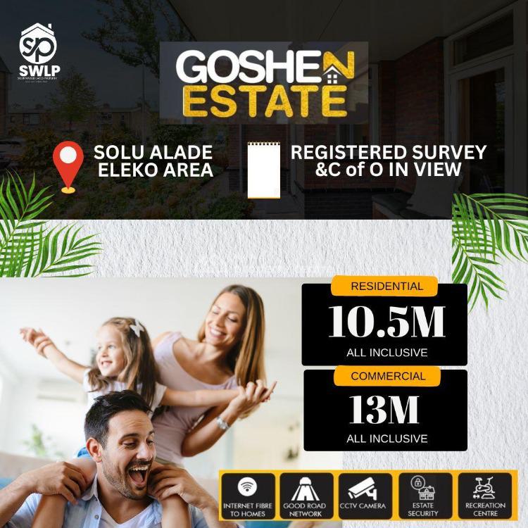 For Sale Residential Land In A Built Up Area, Goshen Estate
