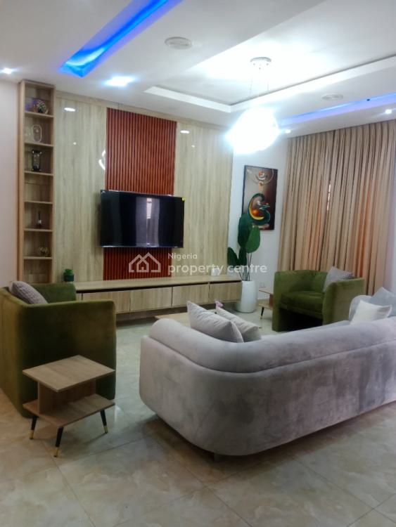 Luxurious Furnish 4 Bedrooms, Chevron Alternative, Lekki, Lagos, Terraced Duplex Short Let