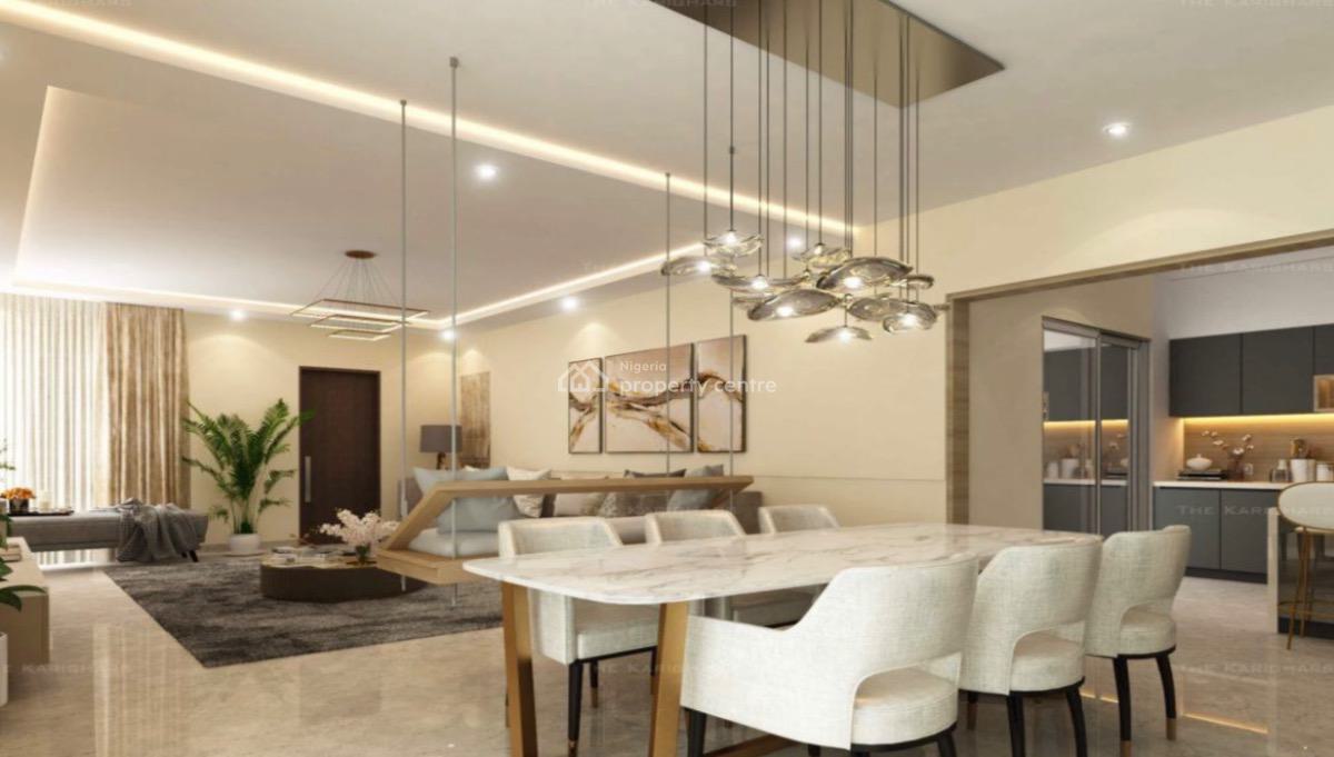Well Designed Off Plan Glass 3 Bedroom Condo + Bq, Gym, Elevator, Pool, Teslim Elias Close, Off Ahmadu Bello Way, Victoria Island (vi), Lagos, Flat / Apartment for Sale