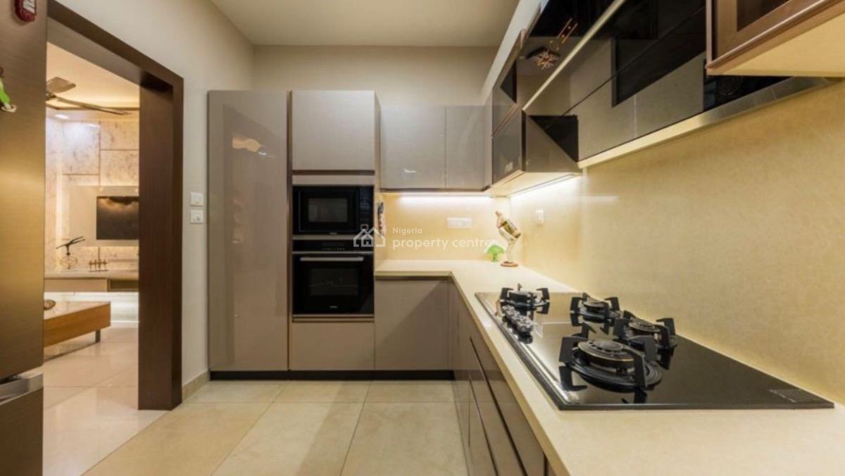 Well Designed Off Plan Glass 3 Bedroom Condo + Bq, Gym, Elevator, Pool, Teslim Elias Close, Off Ahmadu Bello Way, Victoria Island (vi), Lagos, Flat / Apartment for Sale