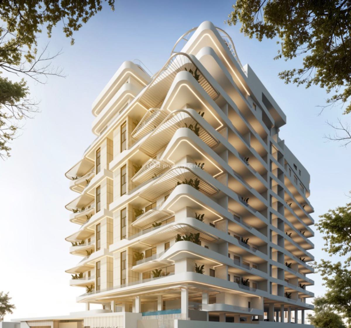 311sqm Large Off Plan 3 Bedroom Condo + Bq, Gym, Elevator, Pool, Off Ozumba Mbadiwe Avenue, Victoria Island (vi), Lagos, Flat / Apartment for Sale