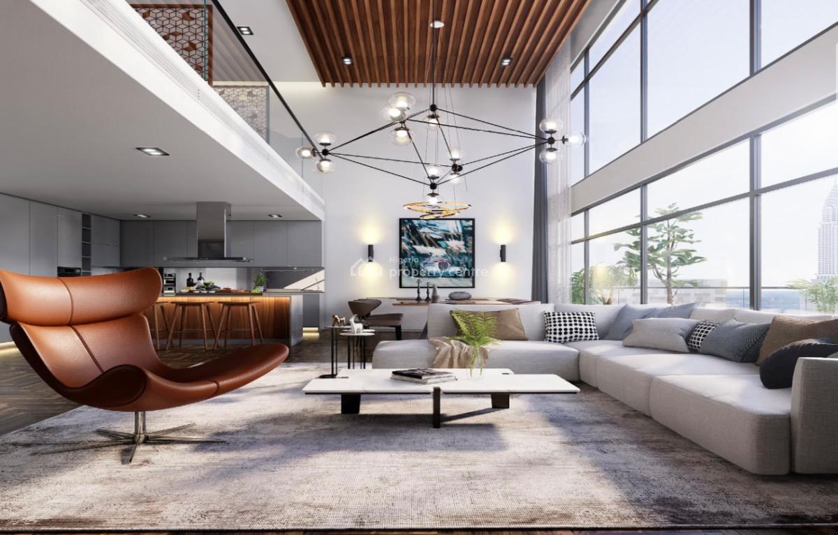 Elegant Off Plan 4 Bedroom Glass Penthouse Maisonette + Cinema, Pool, Gym, Teslim Elias Close Off Ahmadu Bello Way, Victoria Island (vi), Lagos, Flat / Apartment for Sale