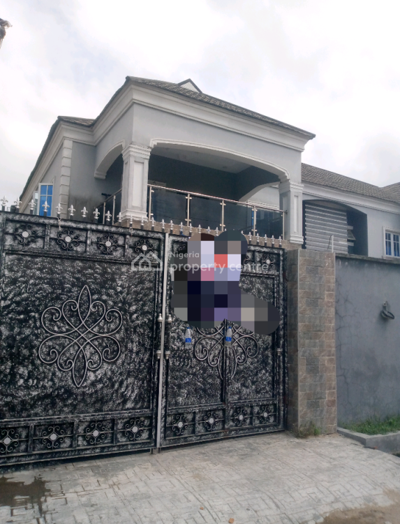 a Spacious Alone in a Compound 3bedroom Flat, Owode, Off Langbasa Road, Ado, Ajah, Lagos, House for Rent