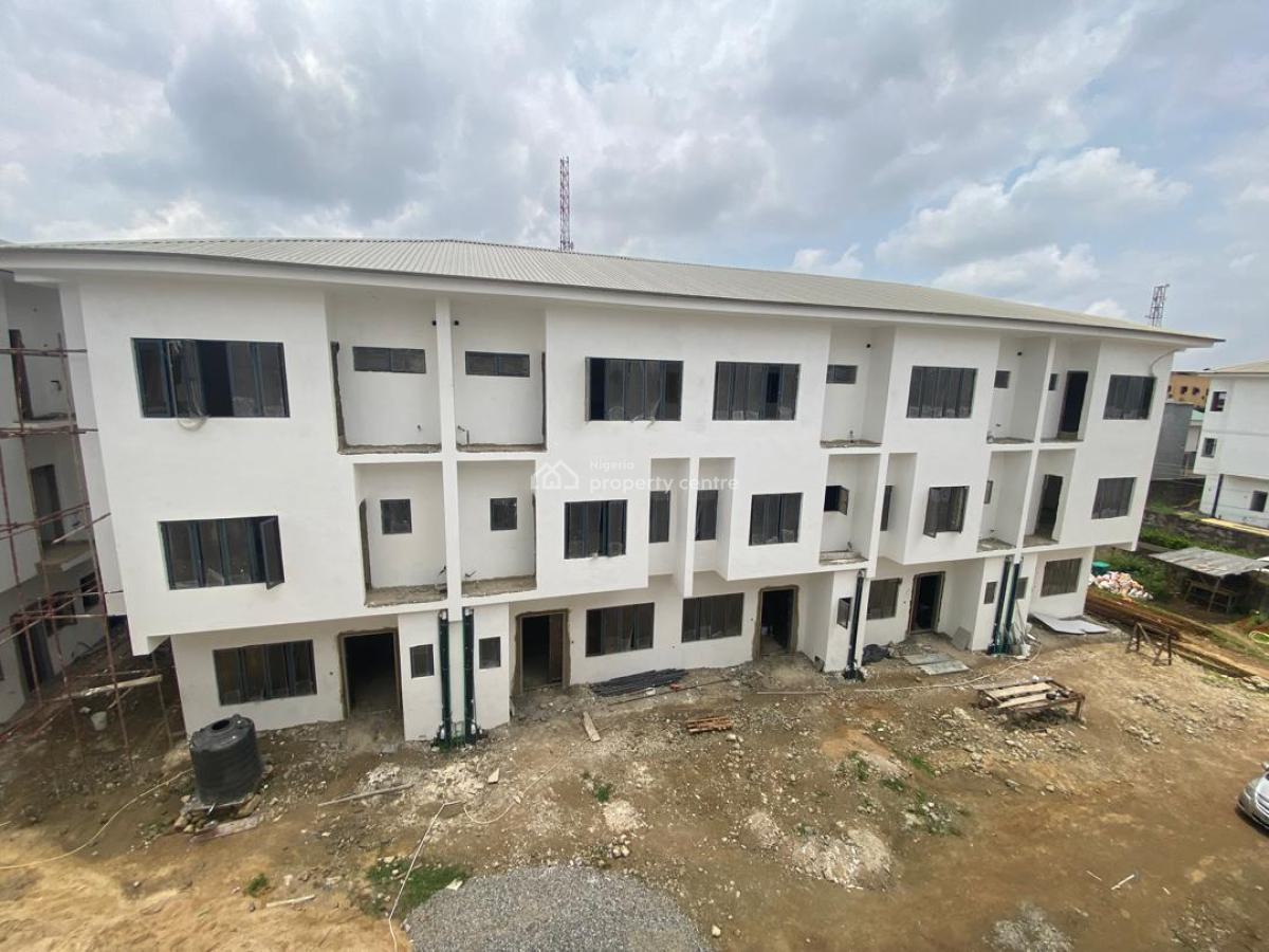 4 Bedrooms Terraced Duplex with a Room Bq, Awuse Estate, Opebi, Ikeja, Lagos, Terraced Duplex for Sale