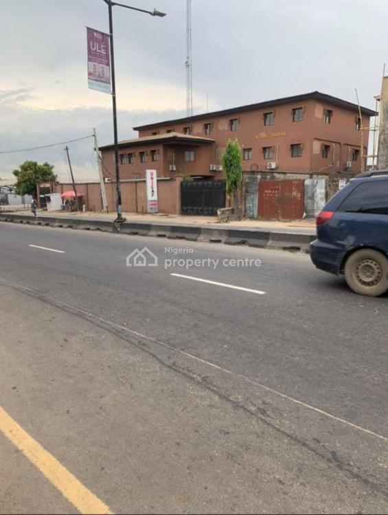 Two Storey Building and a Bungalow at The Back, Along Ogunnusi Road, Ogba, Ikeja, Lagos, Block of Flats for Sale