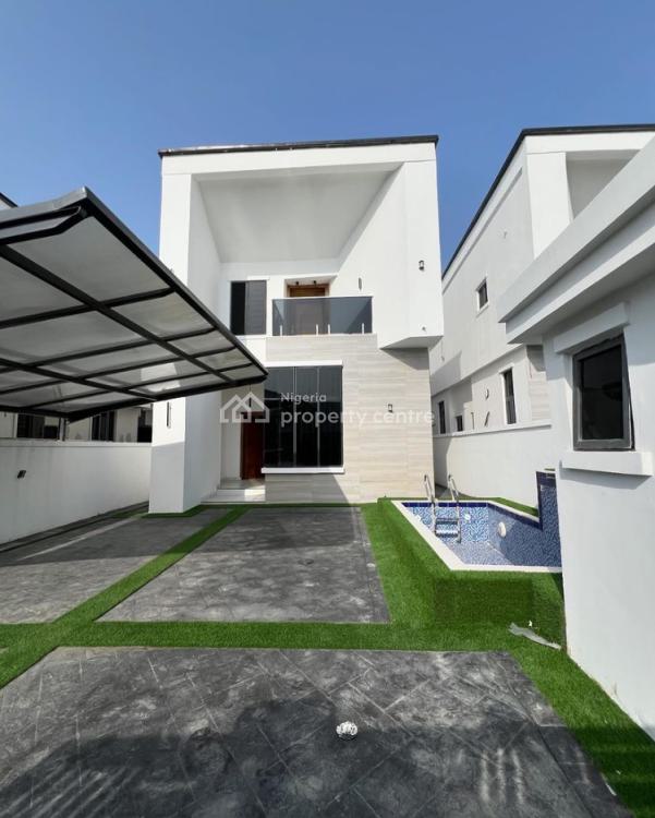 Brand New 5 Bedroom Detached Duplex with Bq, 2nd Toll Gate, Lekki, Lagos, Detached Duplex for Sale