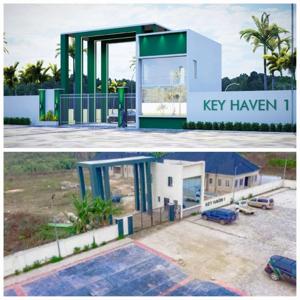 Buy and Build Land Inside a Gated Estate, Key Haven Phase 1 Opposite Igbonla Modern College, Epe, Lagos, Residential Land for Sale