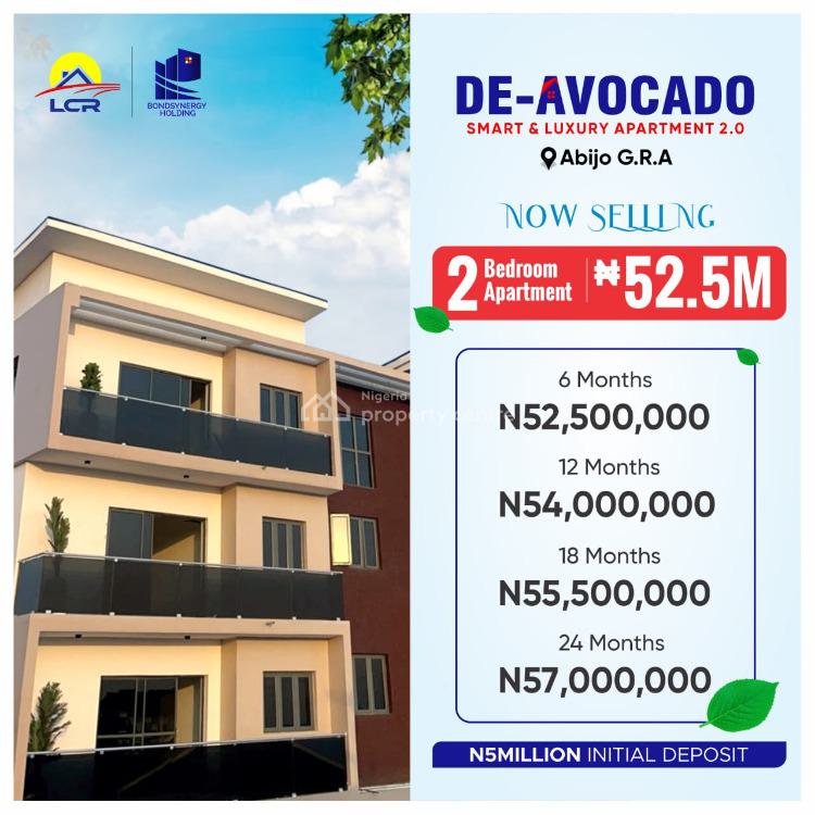 a Luxurious 2 Bedroom Apartment Off Plan Project  6 Month, Abijo Gra By Chois.lekki, Ajah, Lagos, Flat / Apartment for Sale