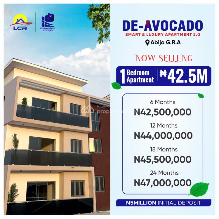 a Luxurious 1 Bedroom Apartment in a Beautiful Estate, Abijo, Lekki, Lagos, Flat / Apartment for Sale