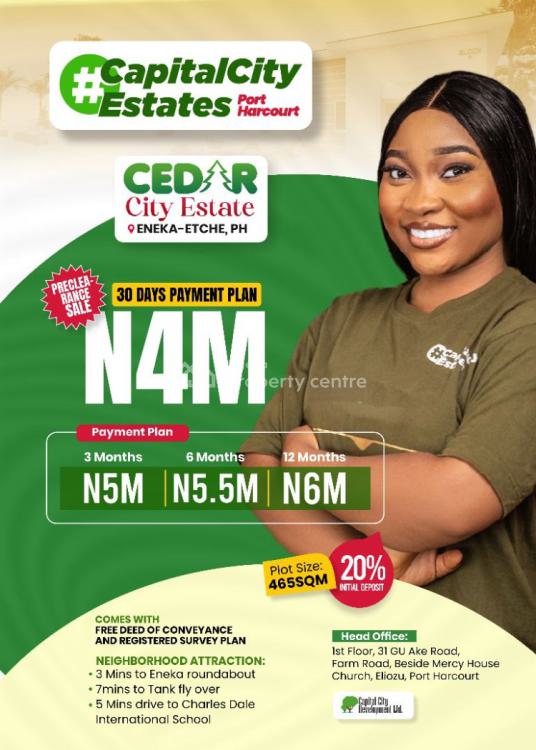 For Sale Land, Eneka, Port Harcourt, Rivers Nigeria Property Centre