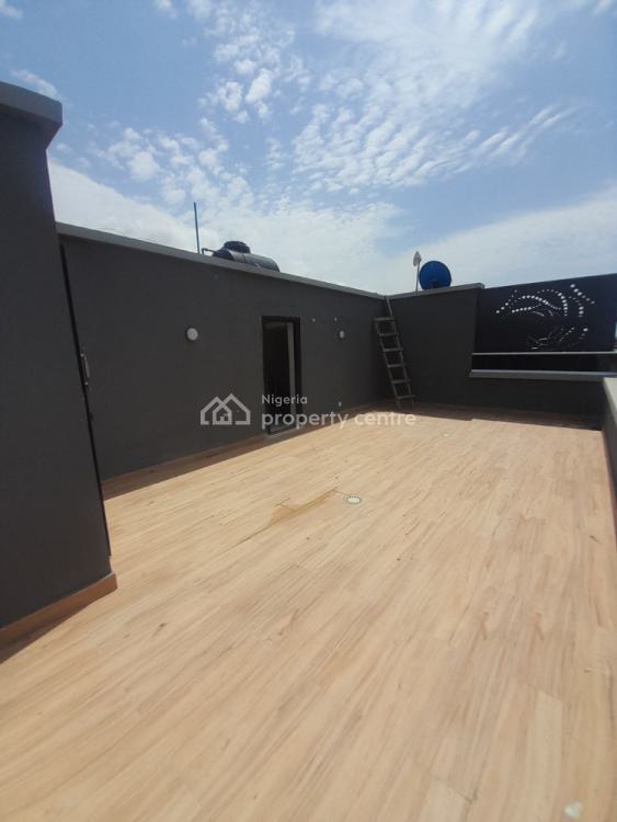 Serviced 5 Bedroom En-suite Townhouse with Fitted Kitchen - Cooker, Ikate Elegushi, Lekki, Lagos, Terraced Duplex for Rent