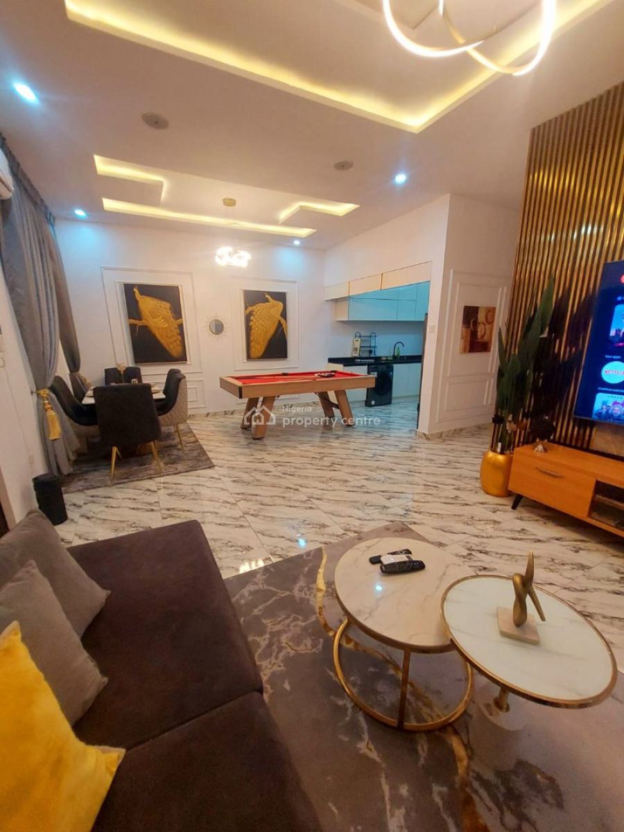 Newly 3 Bedrooms Apartment, Ivy Luxuria 2 Estate, No. 3, Meadow Hall Way, Ikate Elegushi, Lekki, Lagos, Flat / Apartment Short Let