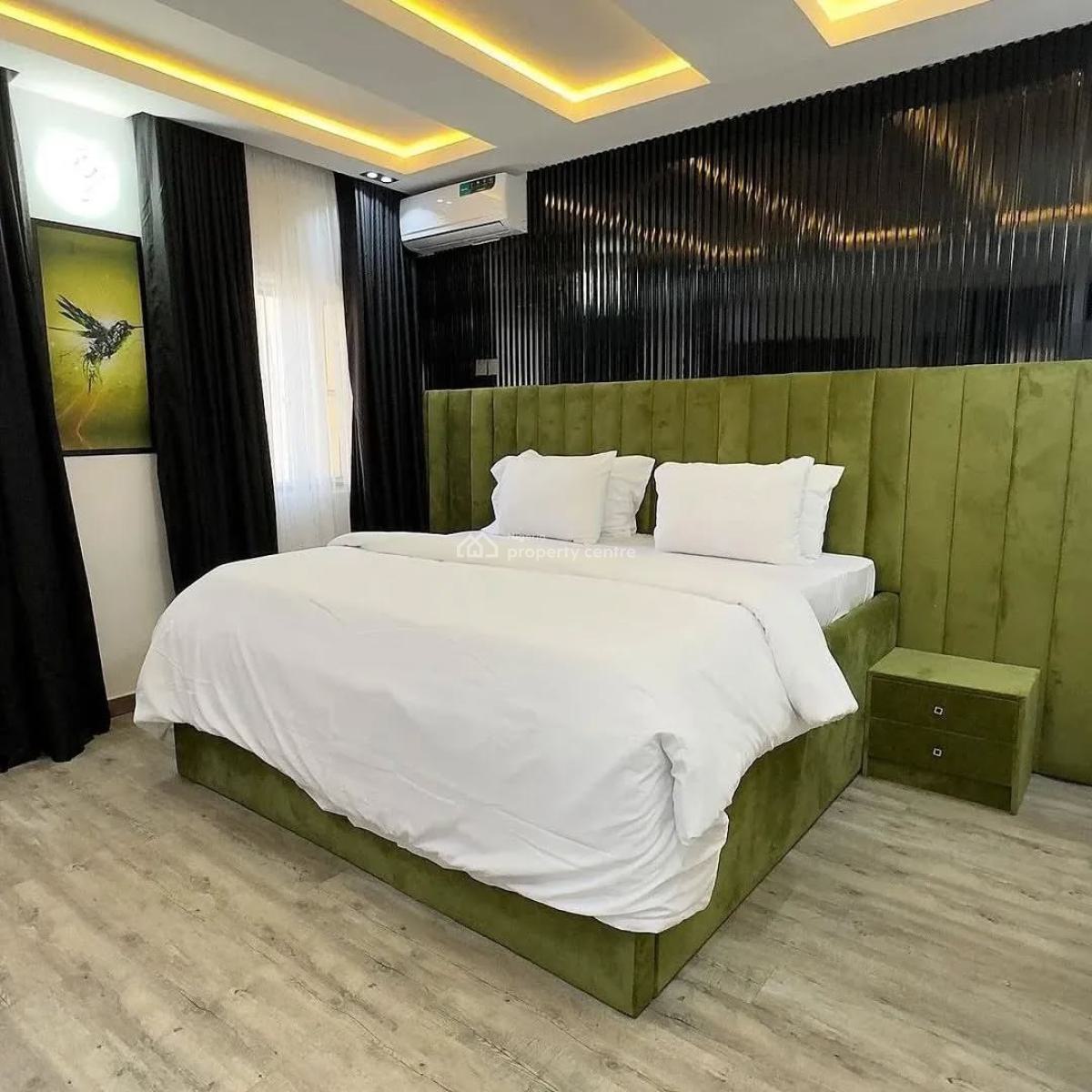 Luxury 2 Bedrooms Apartment, Libreville Crescent, Wuse 2, Abuja, Flat / Apartment Short Let