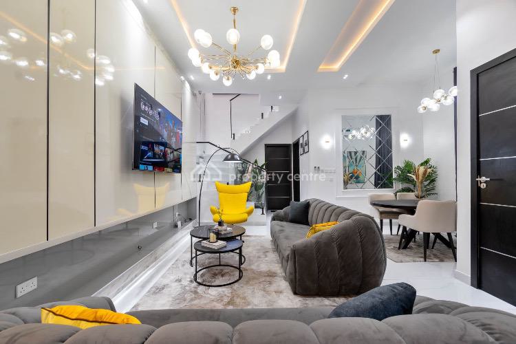 Book This 3 Bedroom with Cinema and Snooker Table in a Self Compound., Ologolo, Lekki, Lagos, Detached Duplex Short Let