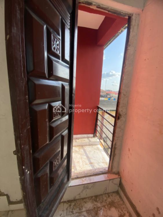 a Newly Built Self Contain with Personal Meter and Balcony, Upstairs, Ifako, Gbagada, Lagos, Self Contain (single Rooms) for Rent