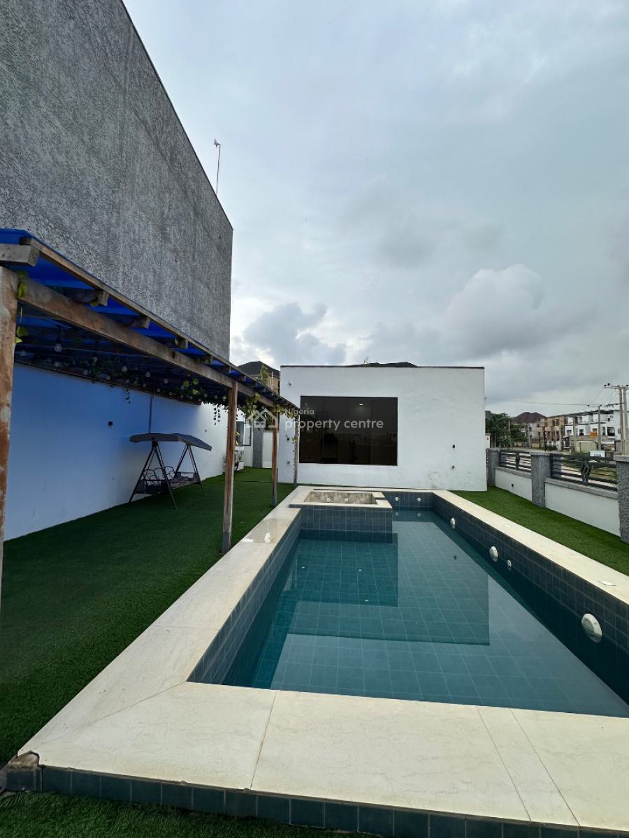 Luxury Furnished 4 Bedroom Terrace with Bq, Pool , Gym, Gilmore, Jahi, Abuja, Terraced Duplex for Sale