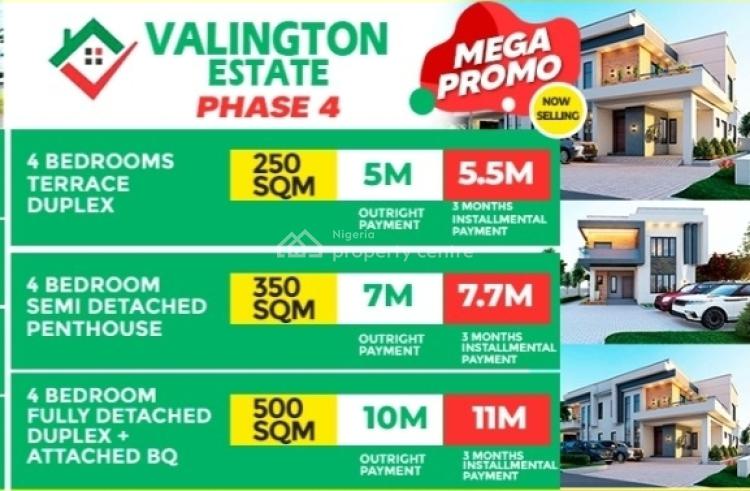 Estate Land, Airport Road, Sharing Fence with River Park, Valington Phase 4, Lugbe District, Abuja, Residential Land for Sale