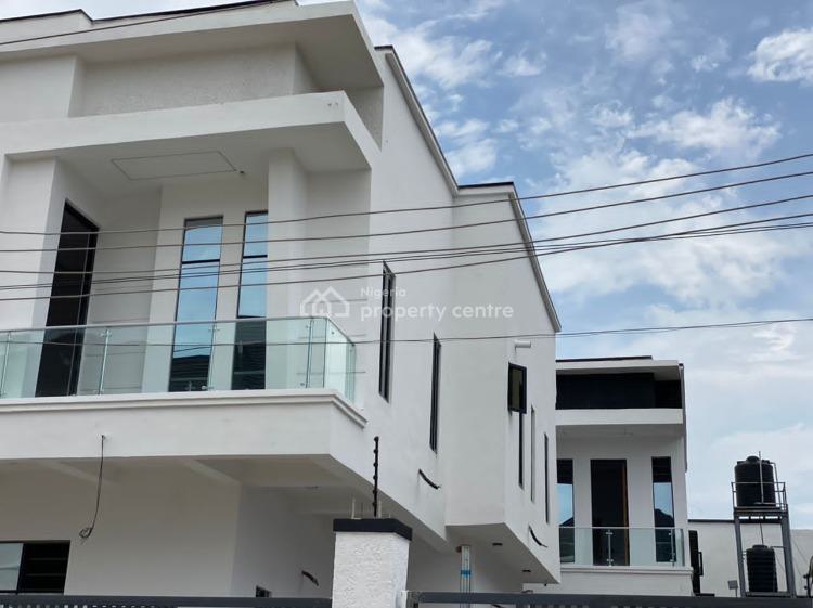 Contemporary 4 Bedroom Fully Detached Duplex with Bq, Oak Estate Beside Pennisula Estate Behind Blenco Opposite Skymall, Lekki Expressway, Lekki, Lagos, Detached Duplex for Sale