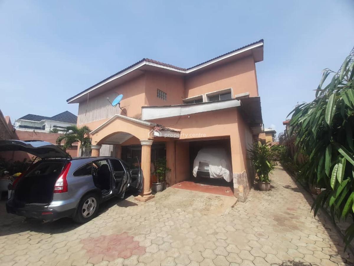 Luxurious Living Awaits: Exquisite 4-bedroom Home, Abudu Cl., By Our Saviour Str., Ologolo, Lekki, Lagos, Detached Duplex for Sale