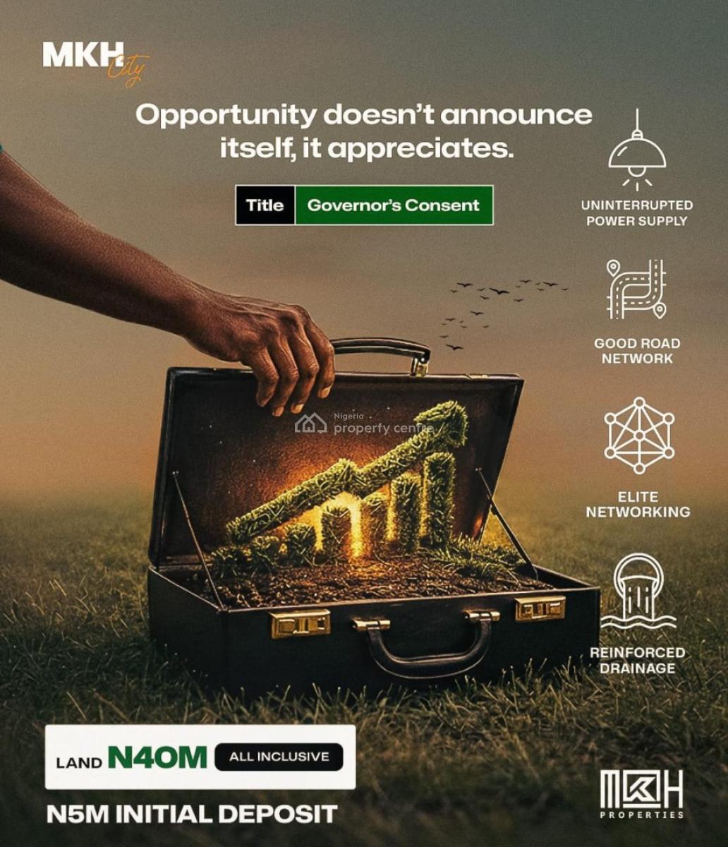 C of O Land with Great Developmentgreat Investment in The Largest City, Mkh City Olunde Scheme, Academy, Off Lagos - Ibadan Expressway, Ibadan, Oyo, Residential Land for Sale