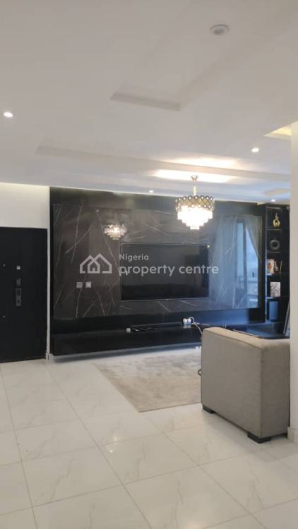 Fully Furnished Living Room with L Shaped Sofa, Lekki, Lagos, Flat / Apartment for Sale