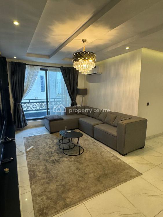 Fully Furnished Living Room with L Shaped Sofa, Lekki, Lagos, Flat / Apartment for Sale