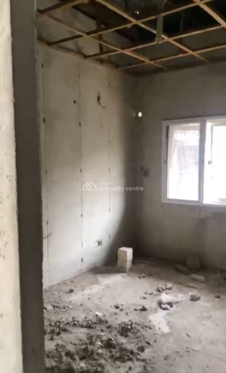 Solid 4 Bedroom Terraced House with Bq (carcass), Lekki Pearl Estate, Behind Blenco Supermarket, Sangotedo, Ajah, Lagos, Terraced Duplex for Sale
