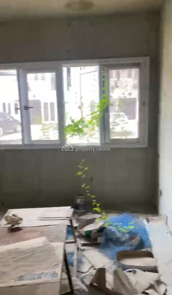 Solid 4 Bedroom Terraced House with Bq (carcass), Lekki Pearl Estate, Behind Blenco Supermarket, Sangotedo, Ajah, Lagos, Terraced Duplex for Sale