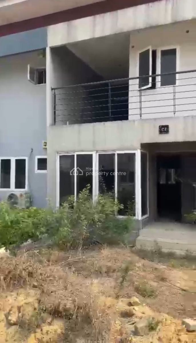 Solid 4 Bedroom Terraced House with Bq (carcass), Lekki Pearl Estate, Behind Blenco Supermarket, Sangotedo, Ajah, Lagos, Terraced Duplex for Sale