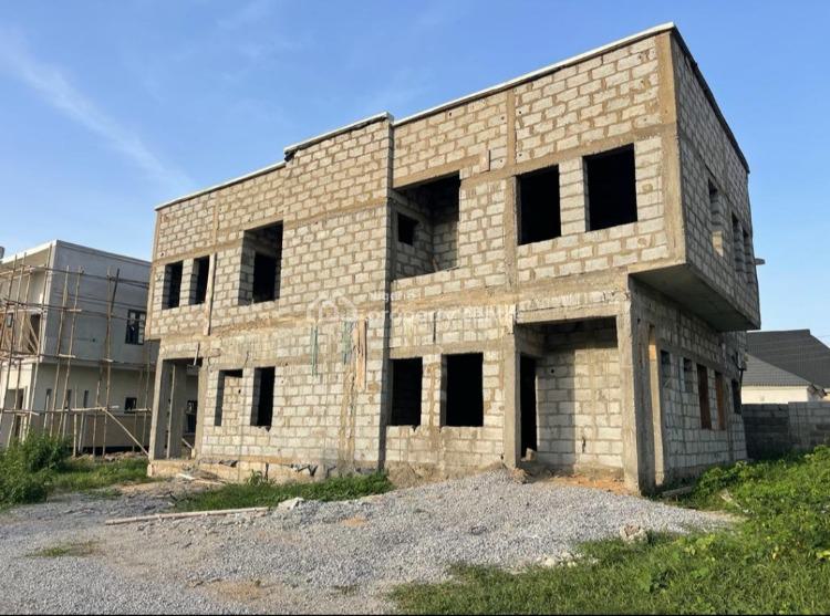 For Sale 4 Bedroom Semi Detached Carcass Duplex, Palm Height Phase 5